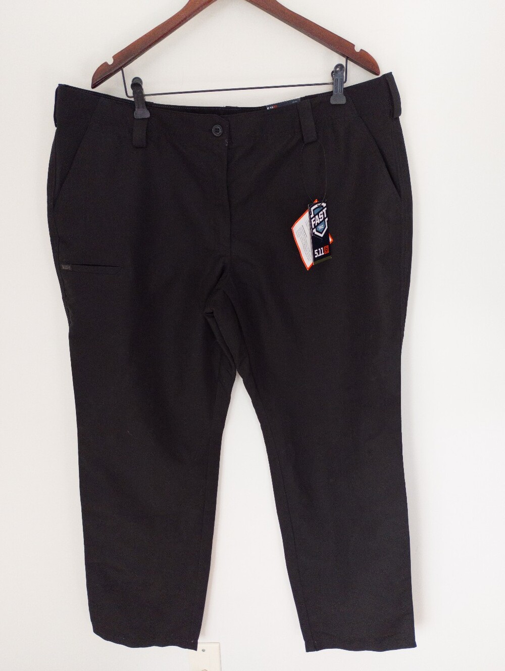 5.11 Tactical Women's Fast-Tac Urban Pants Size 20 Regular Black NWT